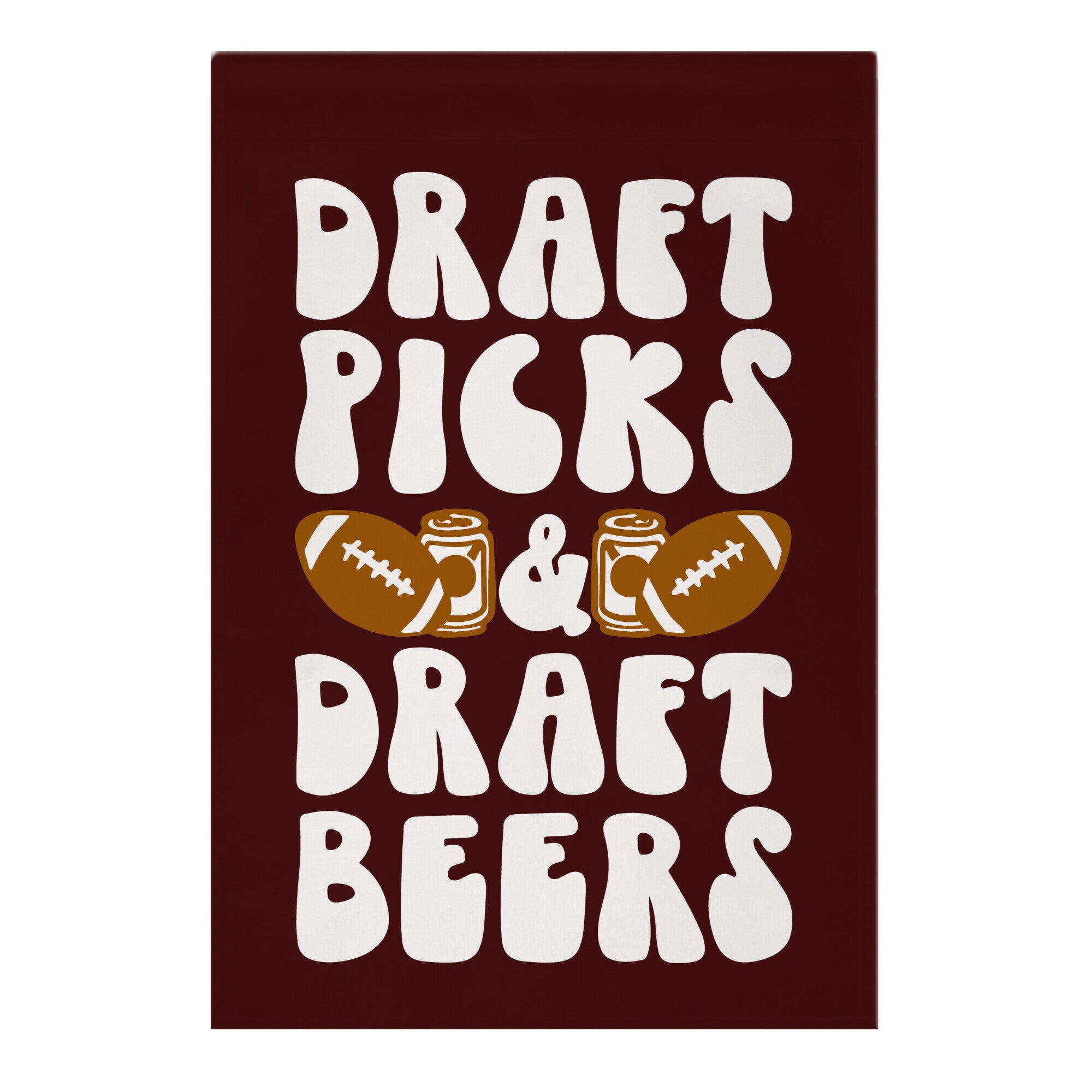 Draft Picks & Draft Beers Garden Flag